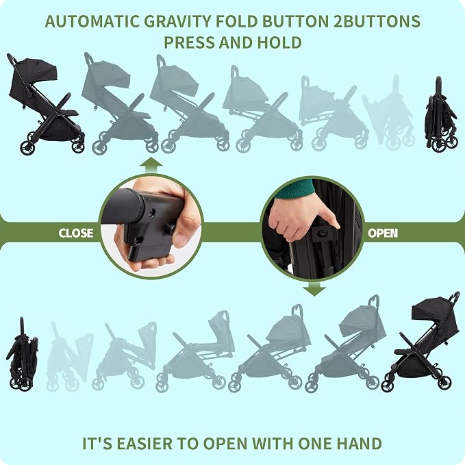 COOL KIDS Baby Stroller， Umbrella Stroller - Image 2