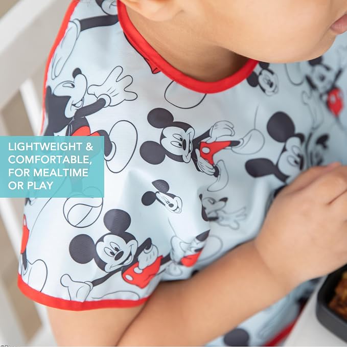 Bumkins Bibs - Toddler Bibs, Waterproof, Large - Image 4