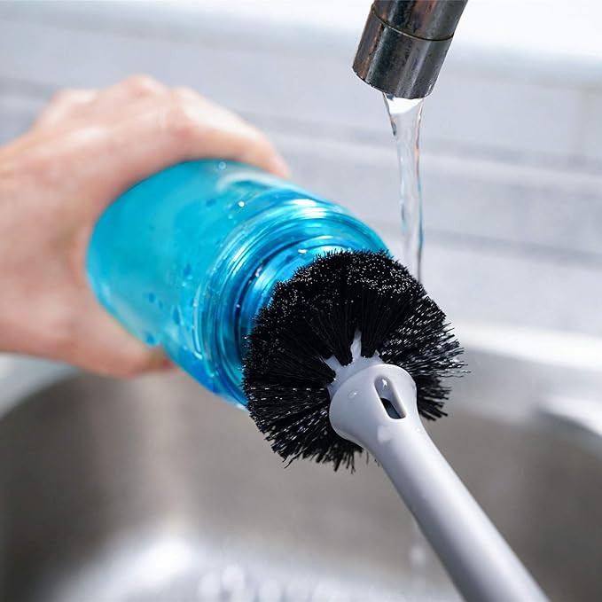 2-in-1 Bottle and Straw Cleaning Brush, Long Handle Water Bottle Cleaner Brush - Image 8