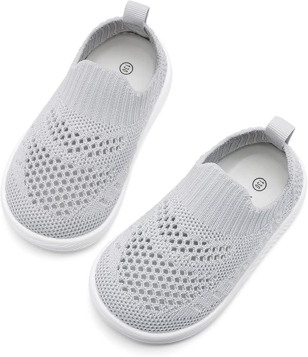 MORENDL Baby Toddler Walking Socks Non-Slip Breathable Unisex Casual Sneakers - Image 3
