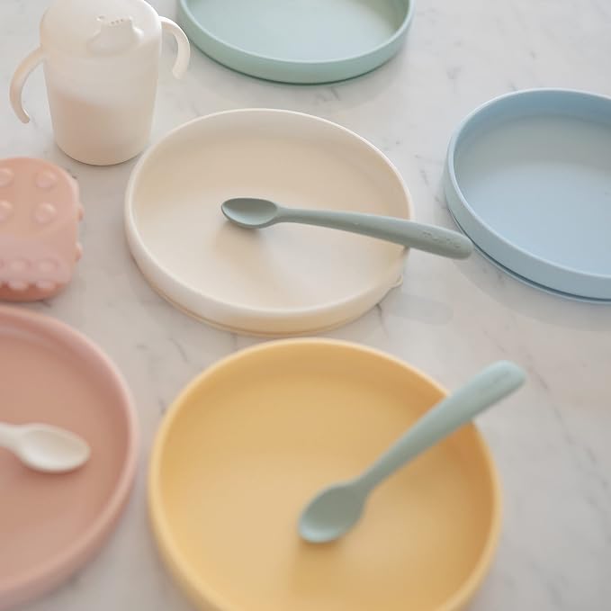 mushie Classic Silicone Suction Plate | BPA-Free Non-Slip Design - Image 6