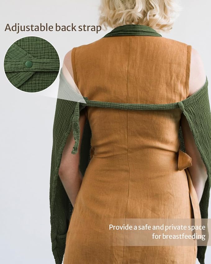 Blissful Diary Muslin Nursing Cover - Image 5