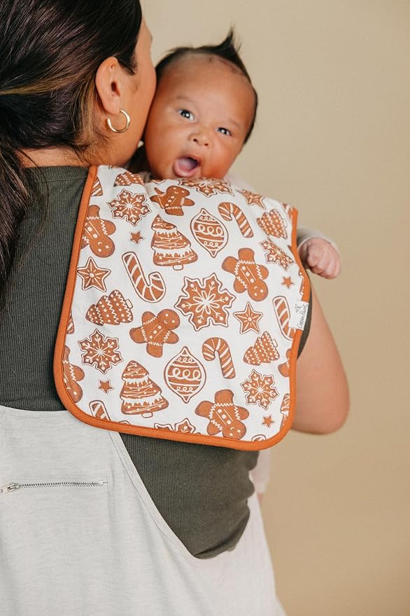 Copper Pearl Baby Burp Cloth Large 21''x10'' Size Premium Absorbent Triple - Image 5