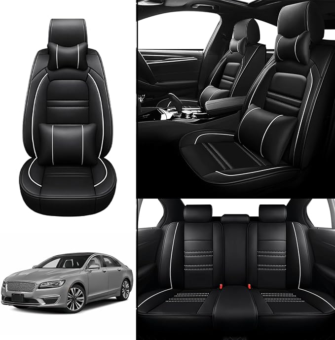 Car Seat Covers for Lincoln mkz 2011-2020 | 5-Seats Seat Covers, Waterproof - Image 2