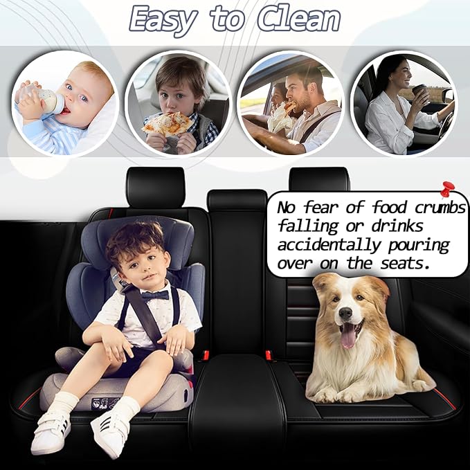 Seat Covers for Ford Expedition 1997-2025 | 5-Seats Leather Seat Covers - Image 7