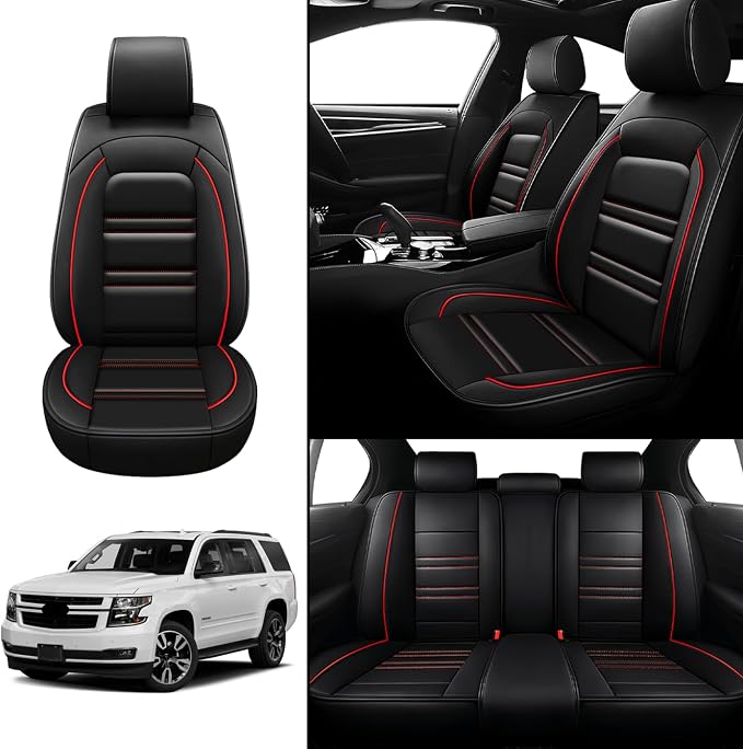 Seat Covers for Chevy Tahoe 1995-2025 | 5-Seats Leather Seat Covers - Image 2
