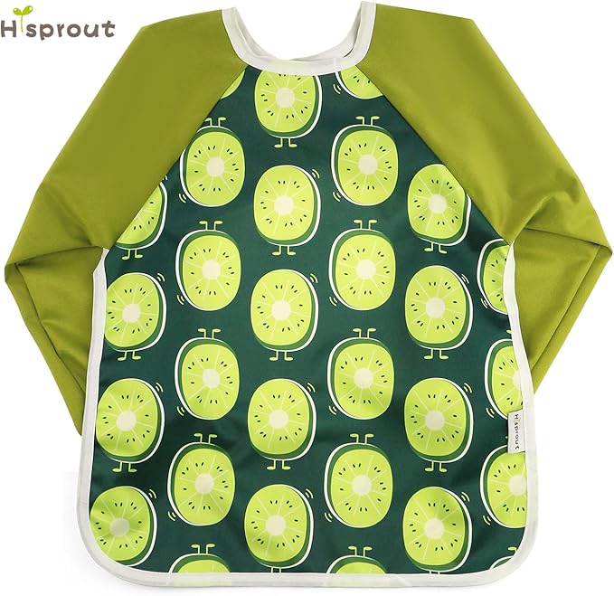 Infant Toddler Baby Waterproof Sleeved Bib, Bib - Image 2
