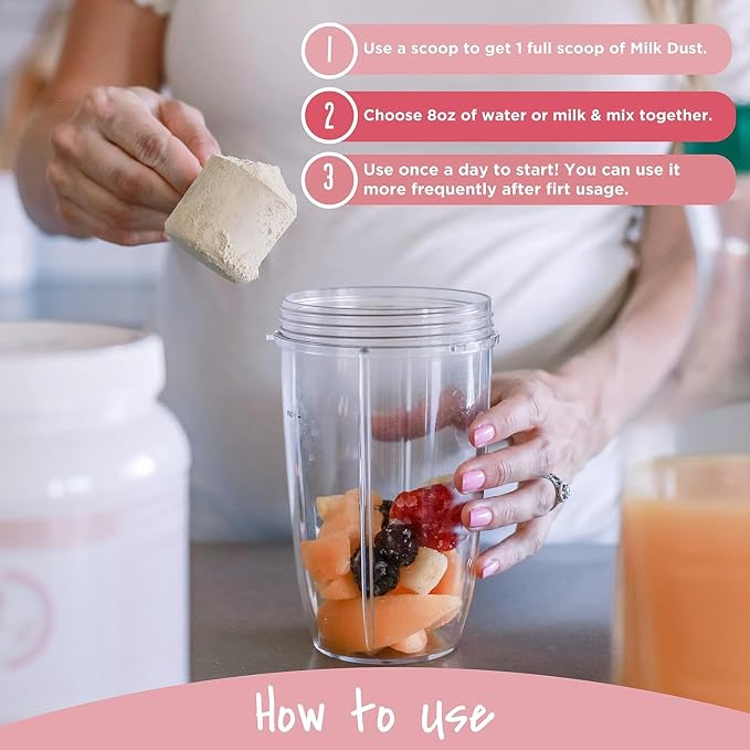MILK DUST Protein Powder 660g | Breastfeeding Powder - Image 6
