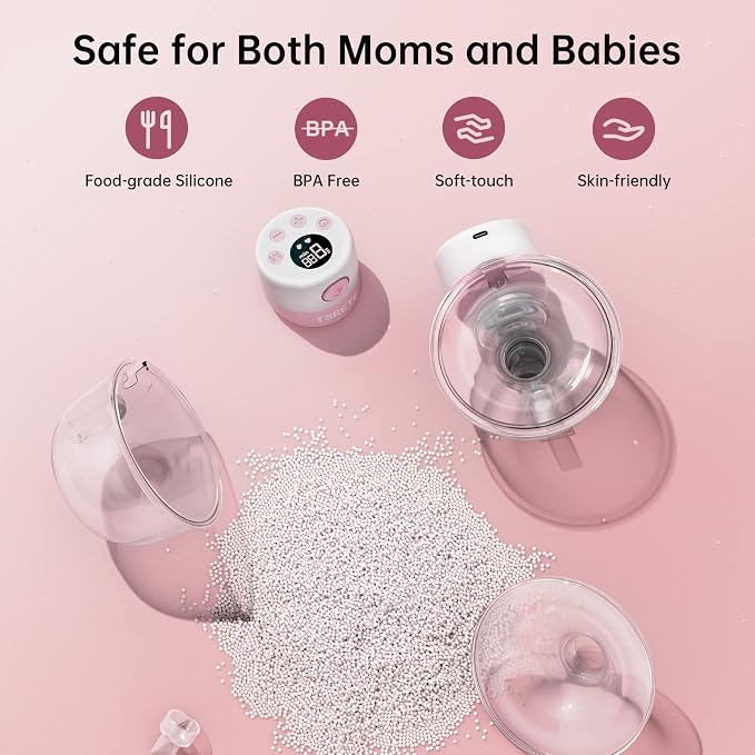 TSRETE Double Wearable Breast Pump, Electric Hands-Free Breast Pumps - Image 6