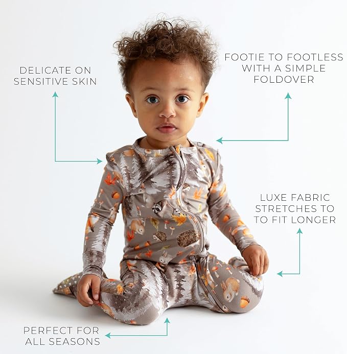 Posh Peanut Convertible Baby Sleepers - Image 6