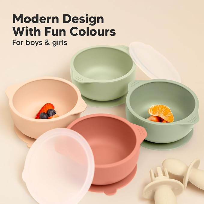 KeaBabies 2-Pack Baby Bowls - Image 9