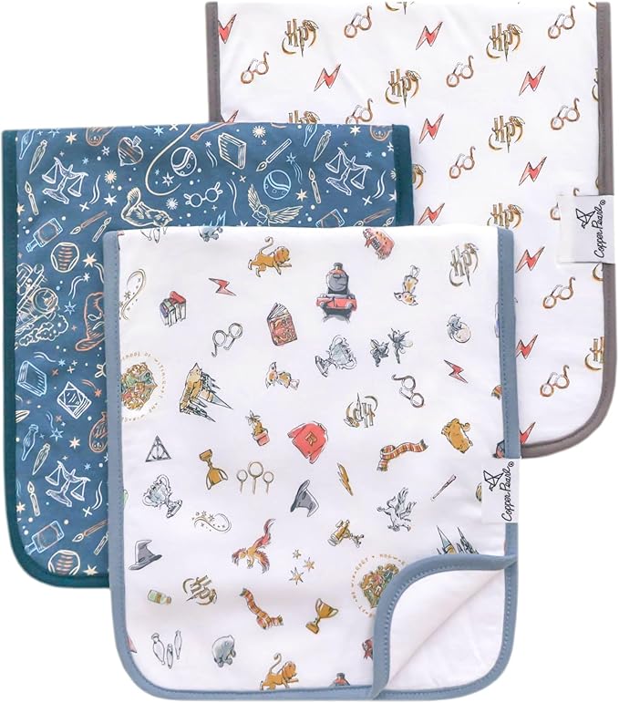 Copper Pearl Premium Baby Burp Cloths by CopperPearl