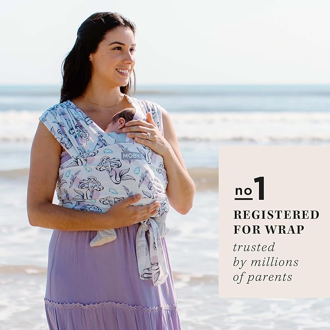Moby Baby Wrap Carrier Featherknit - Image 5
