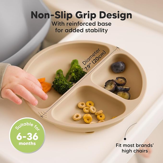 KeaBabies Suction Plates with Lids - Image 7