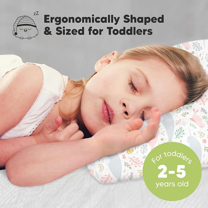 Toddler Pillow with Pillowcase - Image 2