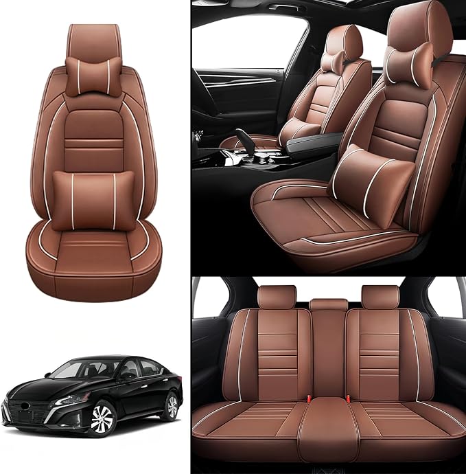 Car Seat Covers for Nissan Car Altima 1998-2025 | 5-Seats Seat Covers, - Image 2