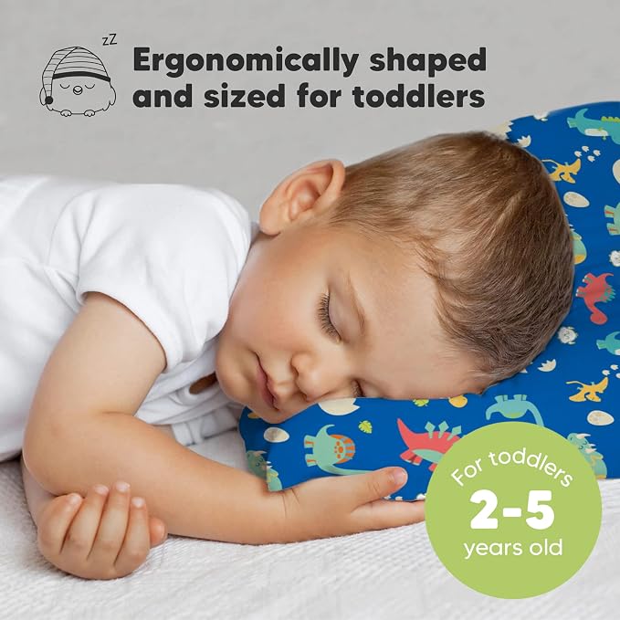 Toddler Pillow with Pillowcase - Image 2