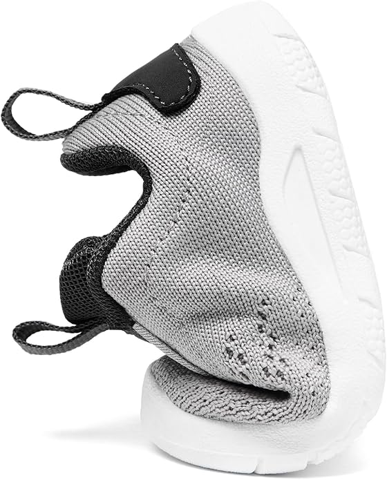 MORENDL Toddler Slip On Sneakers Baby Walking Shoes Non-Slip Breathable Unisex - Image 5