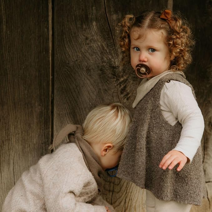 FRIGG Natural Rubber Baby Pacifier 6-Pack Earthy Wonder | Made in Denmark | - Image 8