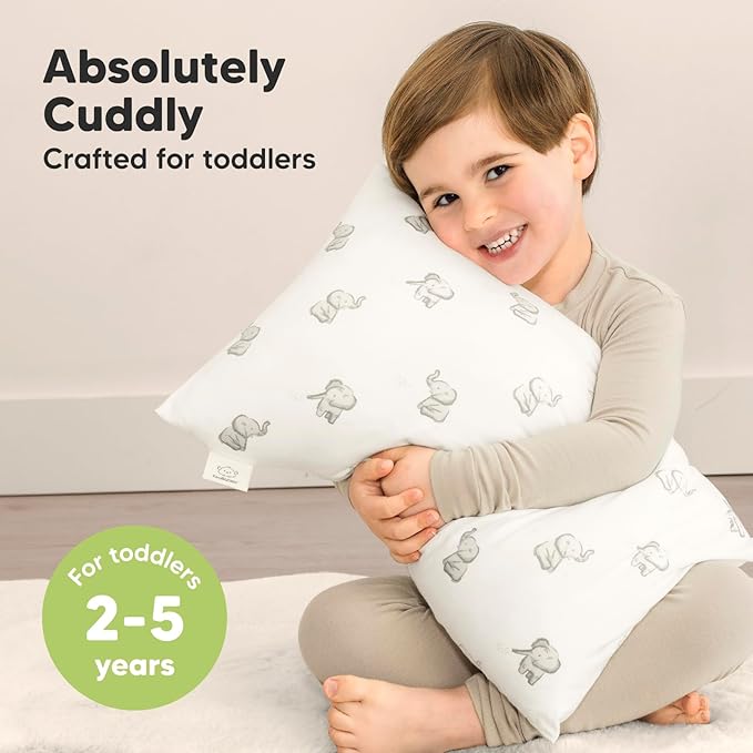 Toddler Pillow with Pillowcase - Image 2