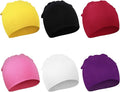 DRESHOW BQUBO 6 Pack Baby Hats for Boys Girls Unisex Baby Hat Soft Knit Cap by DRESHOW