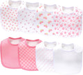 8 Pack Baby Bibs Unisex Adjustable by Unknown