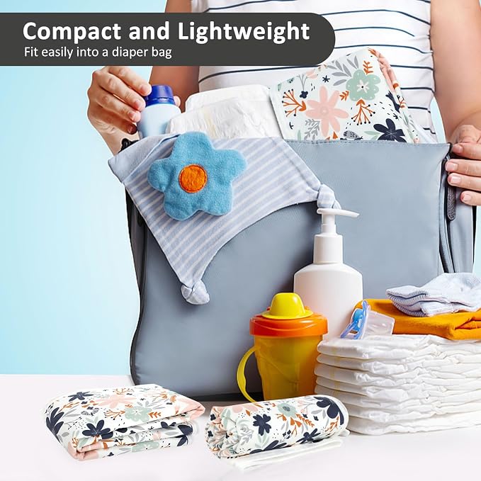 Baby Diaper Changing Pad, 21 5/8" x 31.5" Waterproof Changing Pad Liners - Image 5
