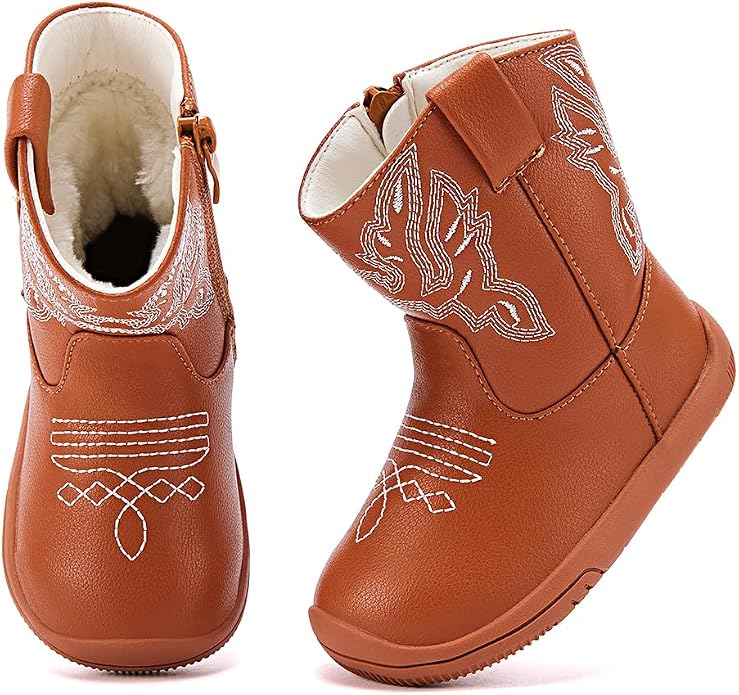 BMCiTYBM Baby Boys Girls Boots Infant Shoes First Walking Booties - Image 3