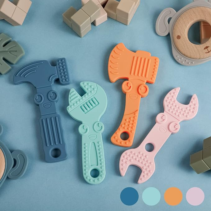 TYRY.HU Baby Teething Toys for Babies, Baby Teether Toys, BPA Free Silicone - Image 7