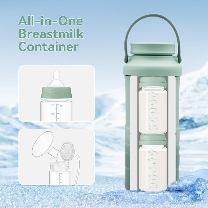 10oz Breastmilk Storage Bottle for Momcozy Milk Cooler 22oz, Breast Milk Cooler - Image 3