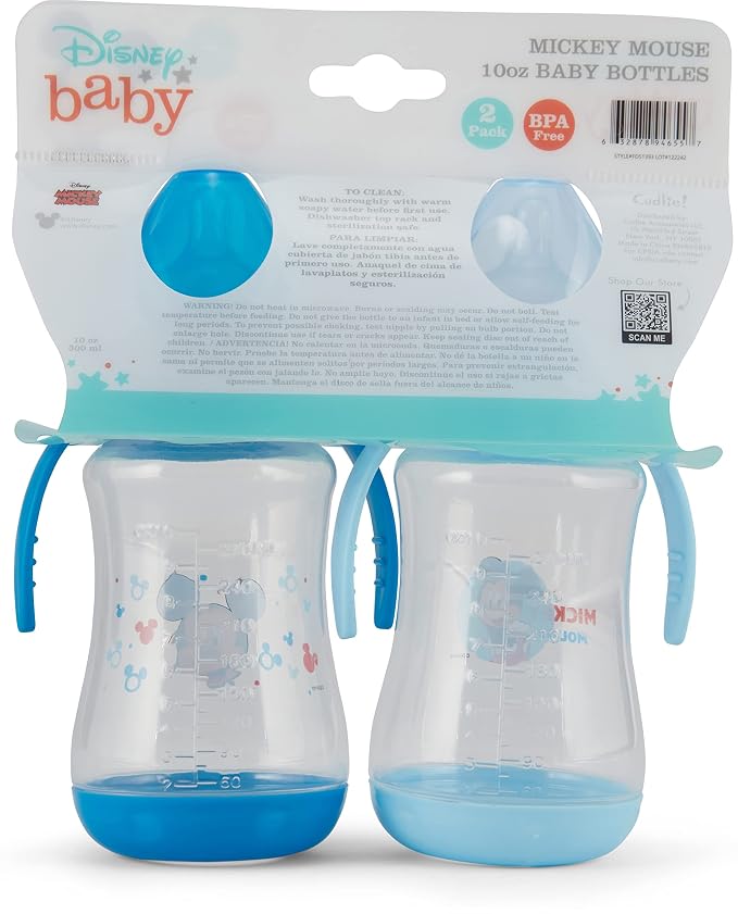 Disney 2 Pack 10 Ounce Baby Bottles - Image 9
