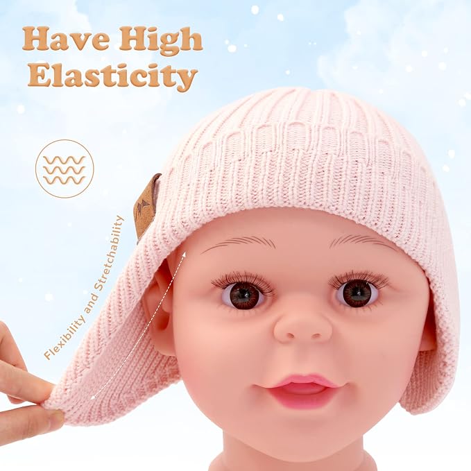 POXIMI Baby Boy Winter Hat Toddler Warm Beanie Girl Knit Hats - Image 2