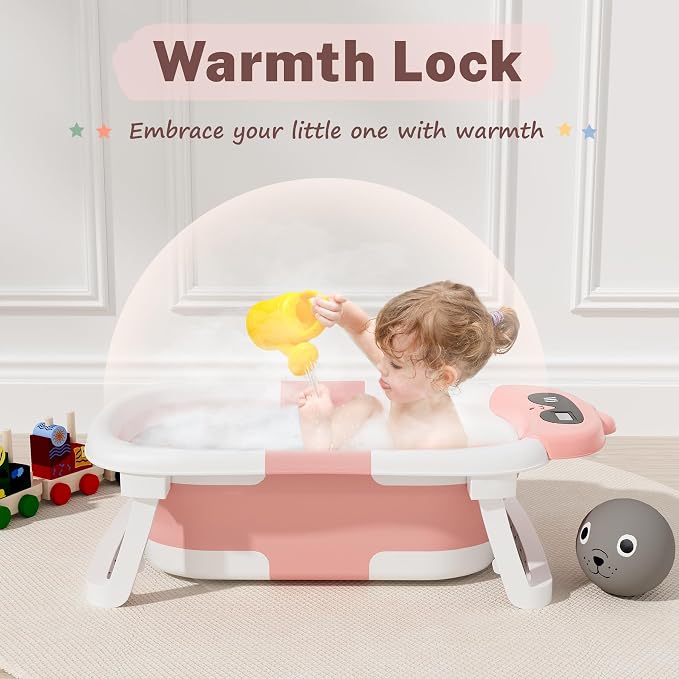AVIDOR Baby Bathtub, Collapsible Bathtub - Image 6