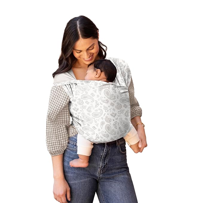 Moby Baby Wrap Carrier Classic for Newborns to Toddlers, Infant Sling Carrier by MOBYBabyCarrier