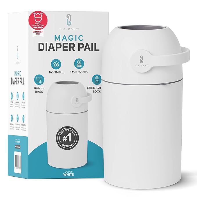 L.A. BABY Magic Diaper Pail by L.A.+Baby