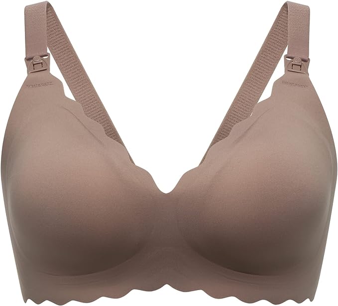 Momcozy Nursing Bras for Breastfeeding, Seamless Pregnancy Maternity Bra by Momcozy