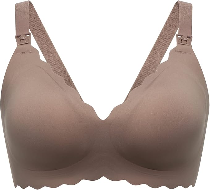 Momcozy Nursing Bras for Breastfeeding, Seamless Pregnancy Maternity Bra by Momcozy