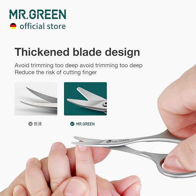 MR.GREEN Baby Nail Scissors Safety Nail Care Clippers Cutter Newborn Baby - Image 2