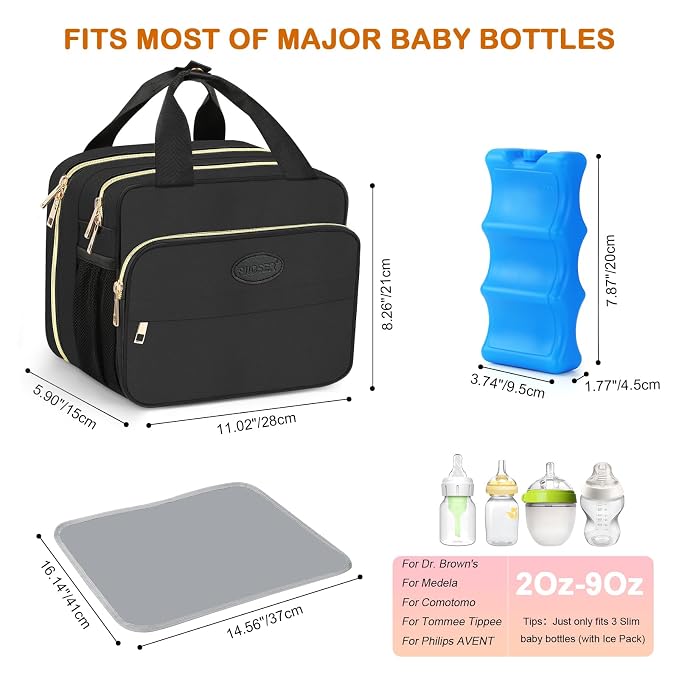 PIIOSER Insulated Baby Bottle Bag - Image 5