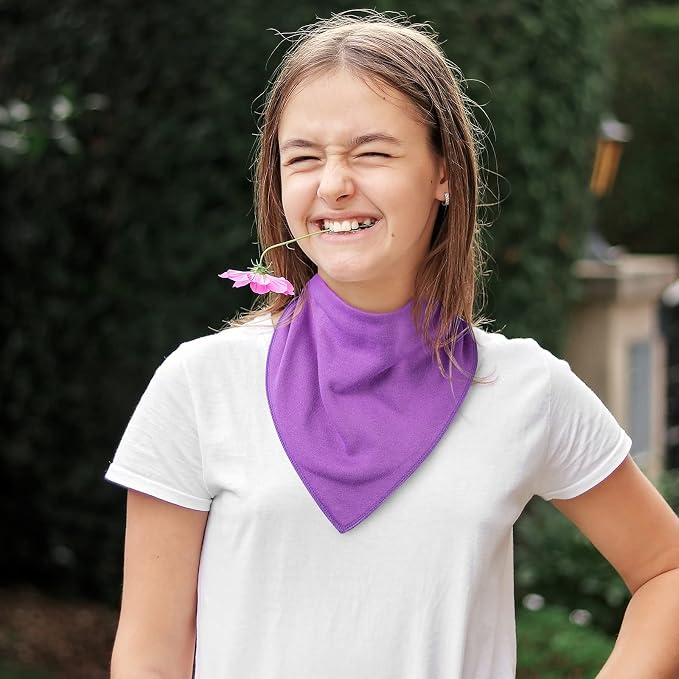 Adult Drool Bib for Special Needs, Large Elderly Bandana, Teen Bib for Women Men - Image 5
