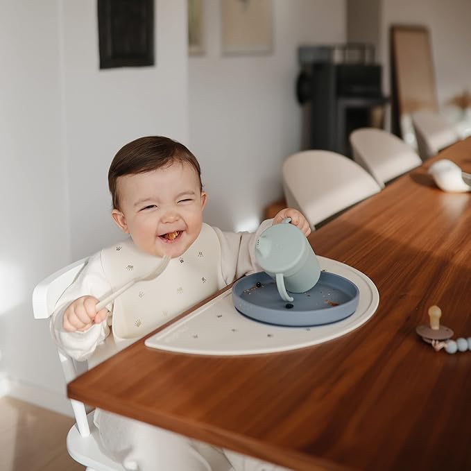 mushie Classic Silicone Suction Plate | BPA-Free Non-Slip Design - Image 4