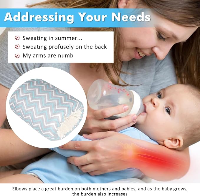 Nursing Arm Pillows for Breastfeeding, Baby Feeding Arm Pillow Portable and - Image 6