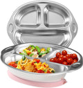 Stainless Steel Baby Suction Plates: Divided Plates by MrsChou
