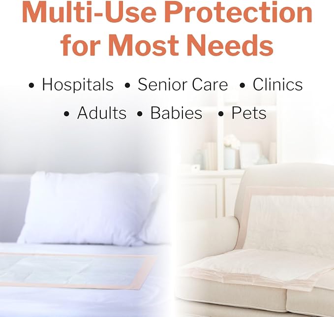McKesson Underpads Disposable Bed Pads 30" x 36", Heavy Absorbency, Ultra - Image 5