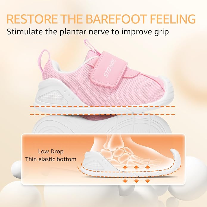 Baby Shoes Wide Toe Box Infant Boy Girl First Walker Shoe Toddler Crib Barefoot - Image 6