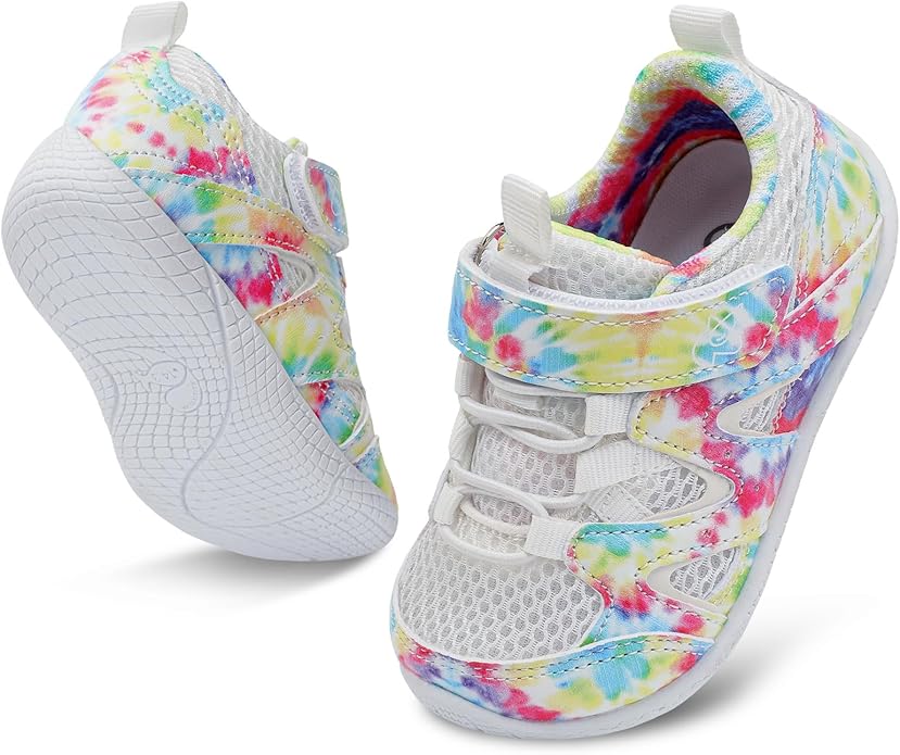 LeIsfIt Baby Shoes Boys Girls First Walking Shoes Non-Slip Toddler Breathable by Leisfit