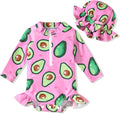 Aalizzwell Baby Girls Long Sleeve One Piece Swimsuit by Aalizzwell