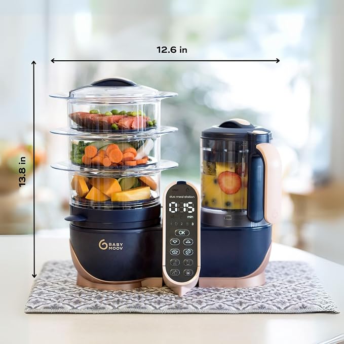 Babymoov Duo Meal Station XL, 6 in 1 Food Processor - Image 9