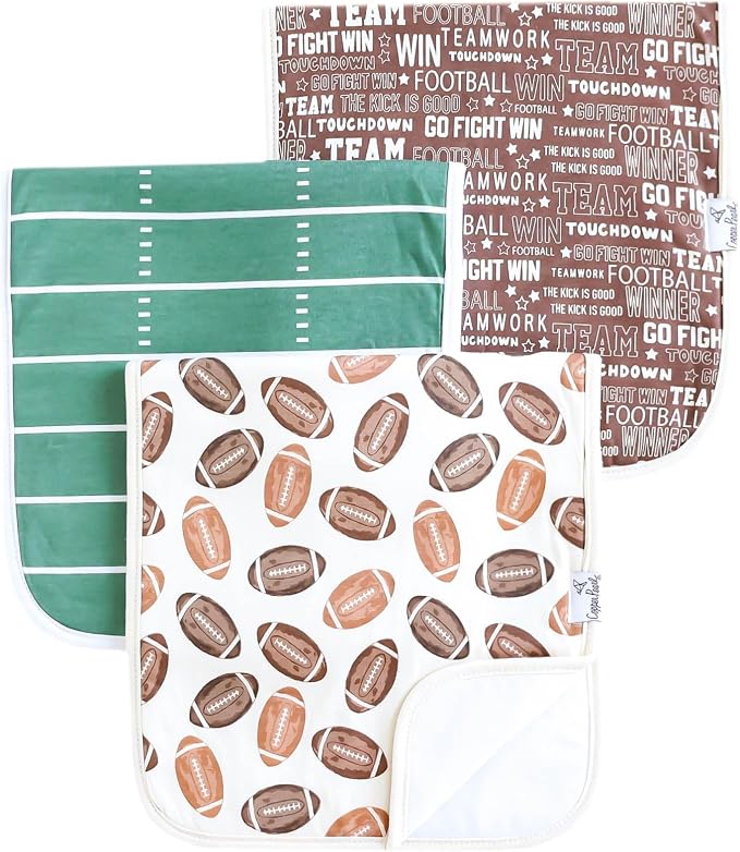 Copper Pearl Premium Baby Burp Cloths by CopperPearl