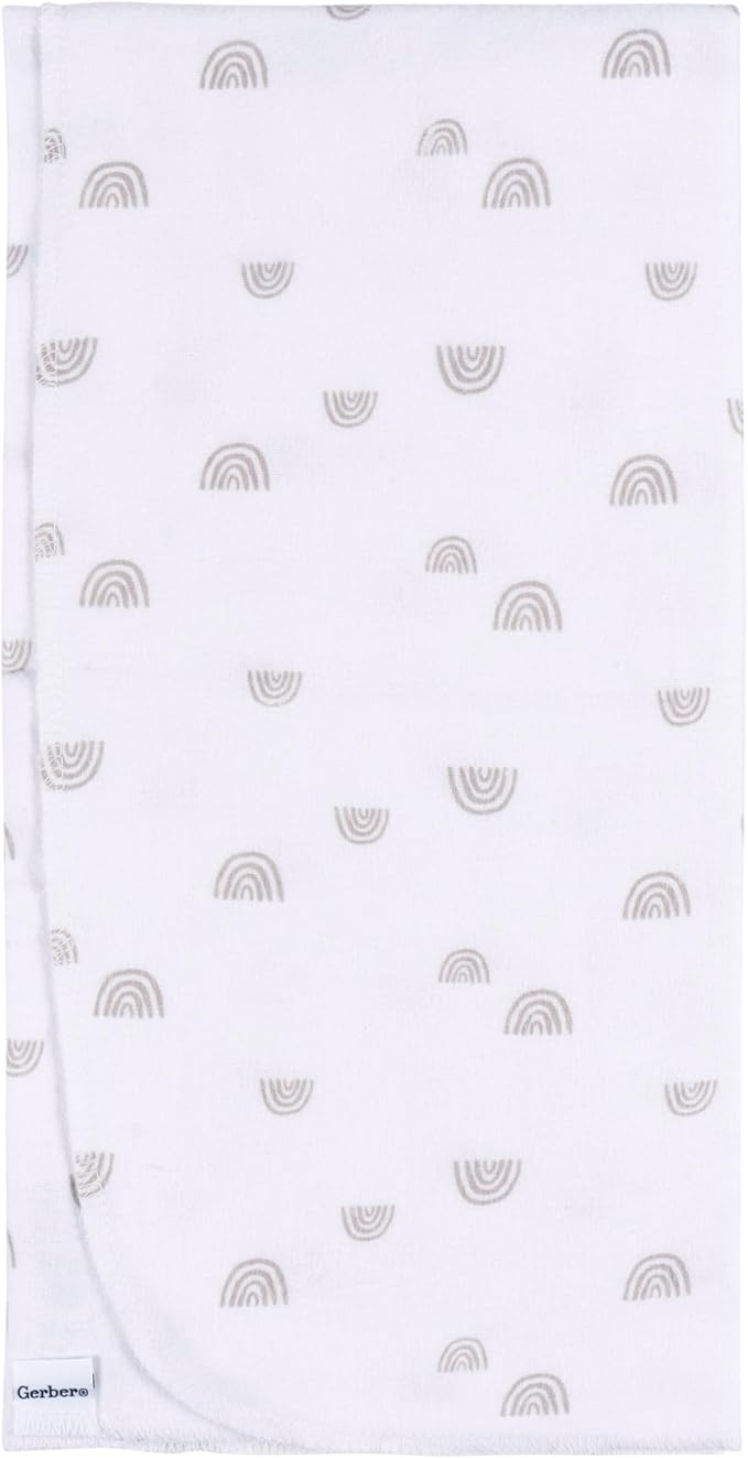 Gerber Unisex Baby 100% Cotton Flannel Receiving Blankets 30x30 Inches - Image 3